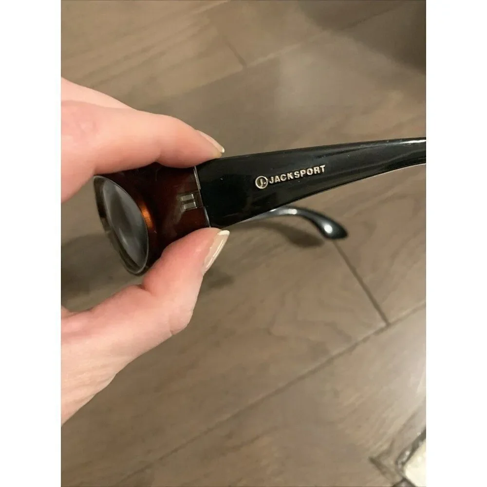 Jack Sport Italy Mens Brown Black Sunglasses #52